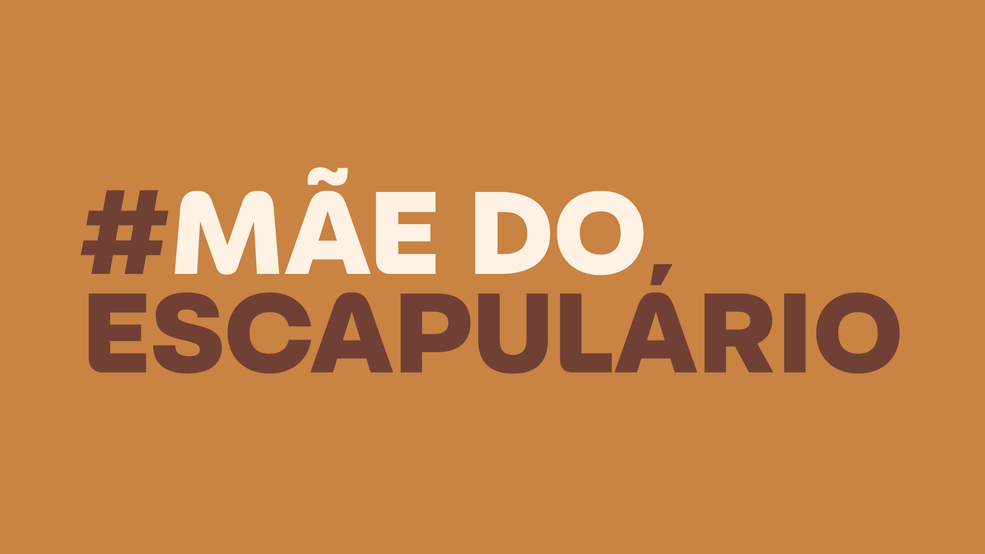 Mãe do Escapulário — campanha dos devotos do Santuário